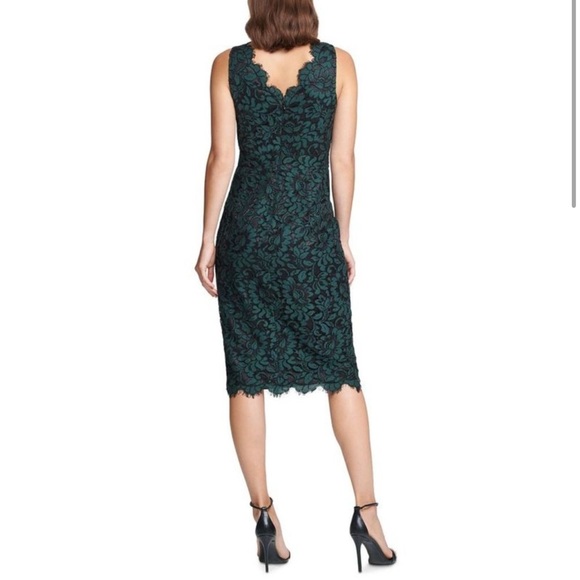 Eliza J Green Lace Midi Dress - Picture 2 of 11